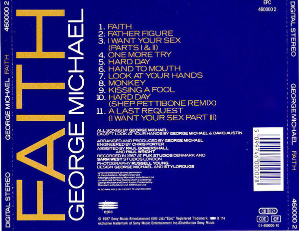 George Michael - Faith (1987) - Back.jpg