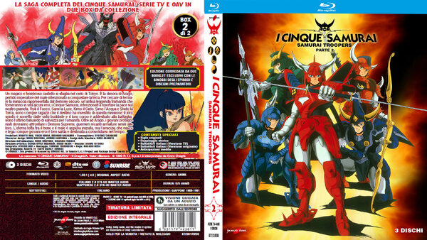 I Cinque Samurai parte 2 (1988-1991)