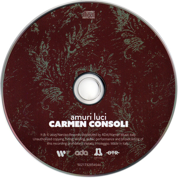 Carmen Consoli - Amuri luci (2025) - CD.jpg