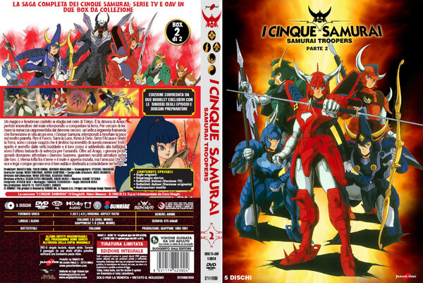 I Cinque Samurai parte 2  (1988-1991)