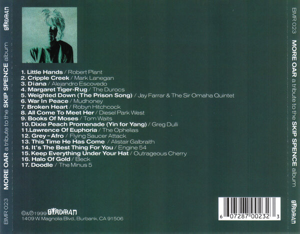 VV.AA. - More oar - A tribute to Skip Spence album (1999) - Back.jpg