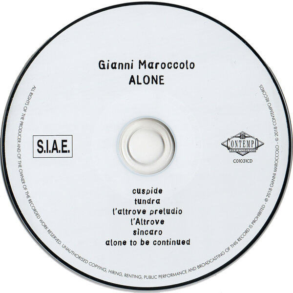 Gianni Maroccolo - Alone Vol.1 (2018) - CD.jpg
