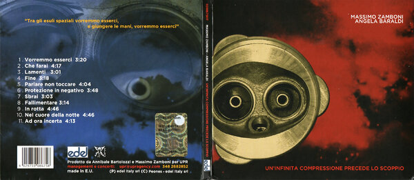 Massimo Zamboni & Angela Baraldi - Un'infinita compressione precede lo scoppio (2013) - Digipack.jpg