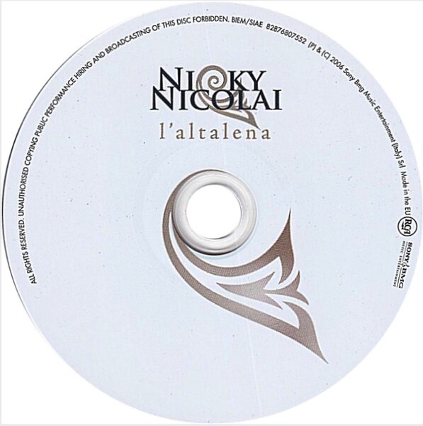 Nicky Nicolai - L'Altalena (2006) - CD.jpg