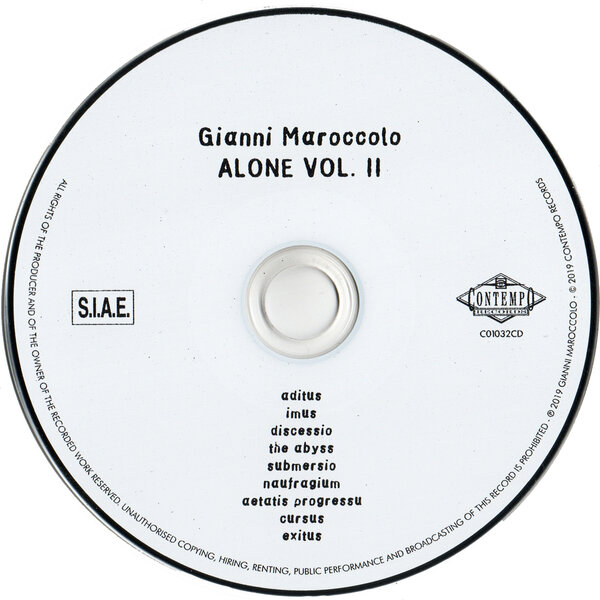 Gianni Maroccolo - Alone Vol.2 (2019) - CD.jpg