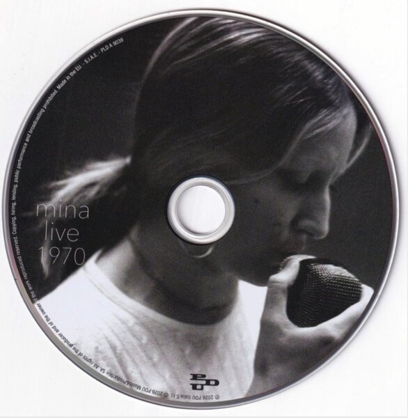 Mina - Live 1970 (2026) - CD .jpg