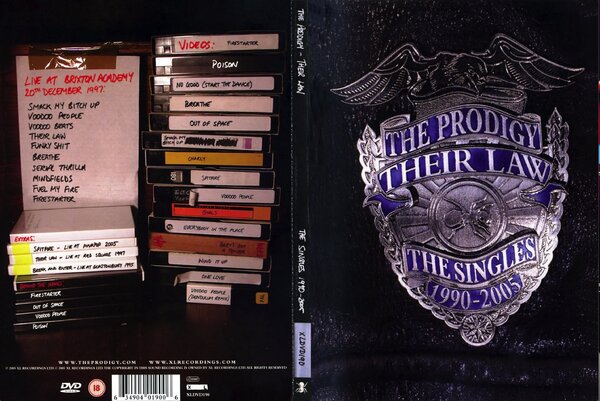 The Prodigy - Their Law- The Singles 1990-2005 (2005).jpg
