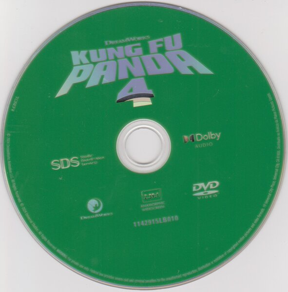 kung fu panda 4 dvd