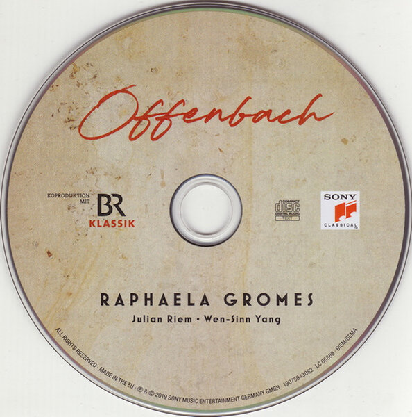 Raphaela Gromes - Offenbach (2019) - CD.jpg