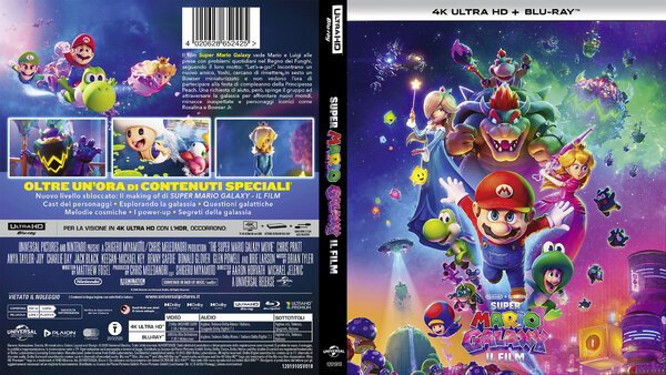 Super Mario Galaxy il film 4K (2026)
