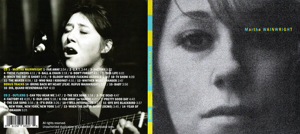Martha Wainwright - Martha Wainwright (20th Anniversary Edition) - Digipack.jpg