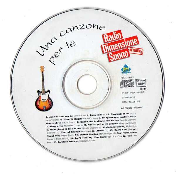 Una Canzone Per Te (1994) - CD.jpg