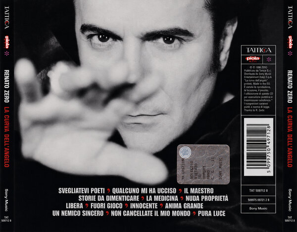 Renato Zero - La curva dell'angelo (1998) - Back.jpg