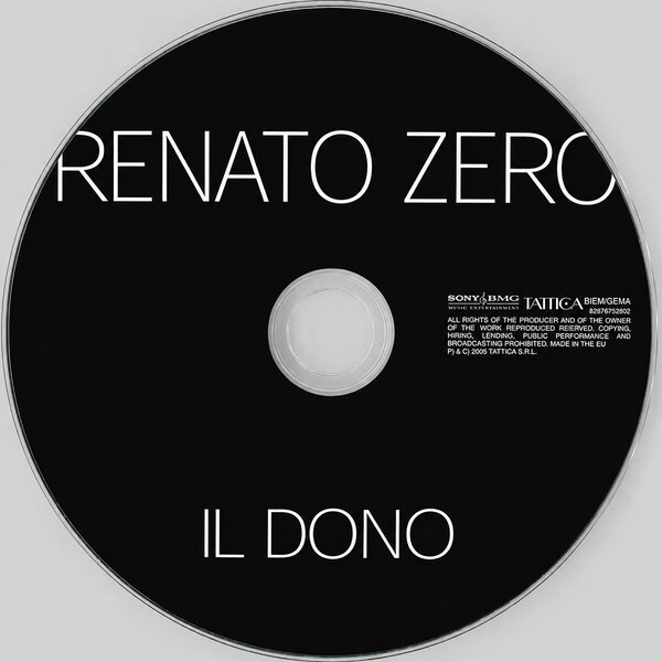 Renato Zero - Il dono (2005) - CD.jpg