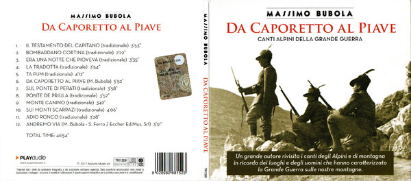 Massimo Bubola - Da Caporetto al Piave (2017) - Digipack.jpg