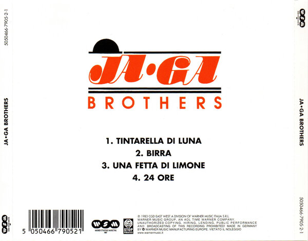 Ja-Ga Brothers - Ja-Ga Brothers (1984) - Back.jpg