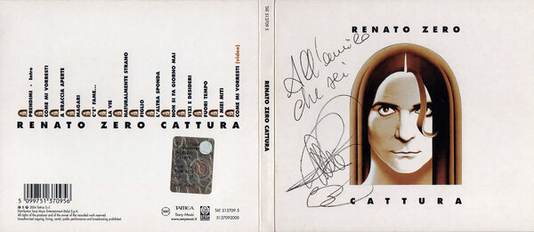 Renato Zero - Cattura (Limited Edition) (2011) - Digipack.jpg