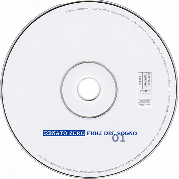 Renato Zero - Figli del sogno - Live 2004 (2004) - CD1.jpg