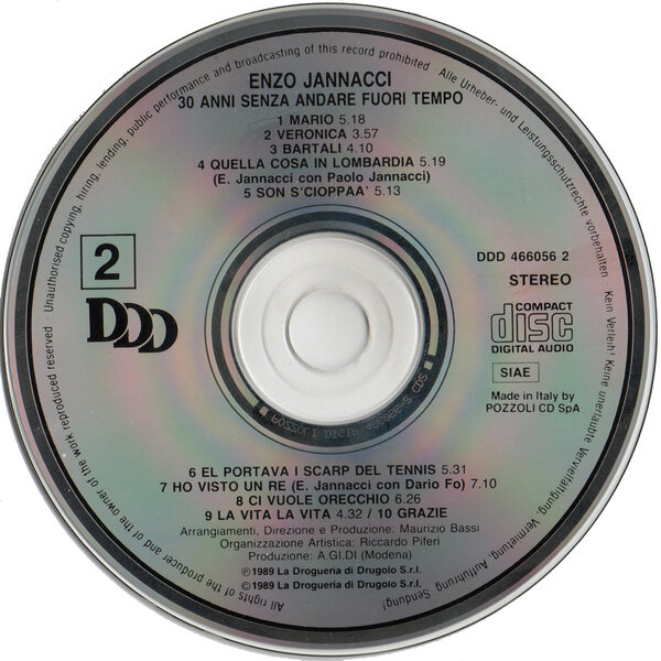 Enzo Jannacci - 30 anni senza andare fuori tempo (1989) - CD2.jpg