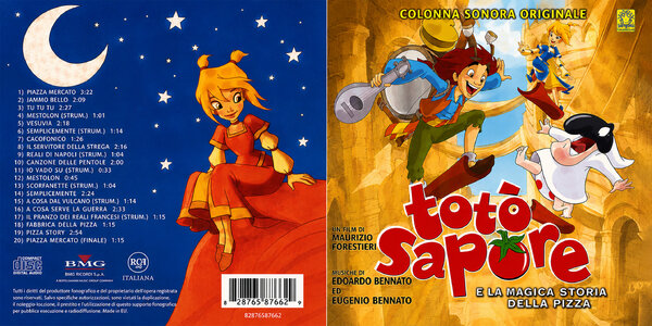 Edoardo Bennato & Eugenio Bennato - Totò Sapore e la magica storia della pizza (2003) - Front.jpg