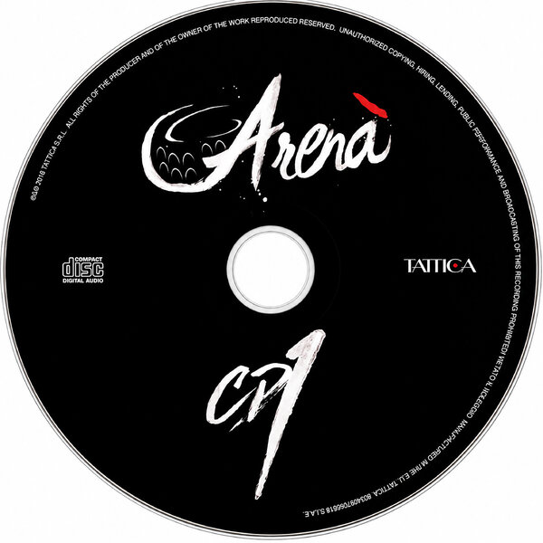 Renato Zero - Arenà - Renato Zero si racconta (2018) - CD1.jpg