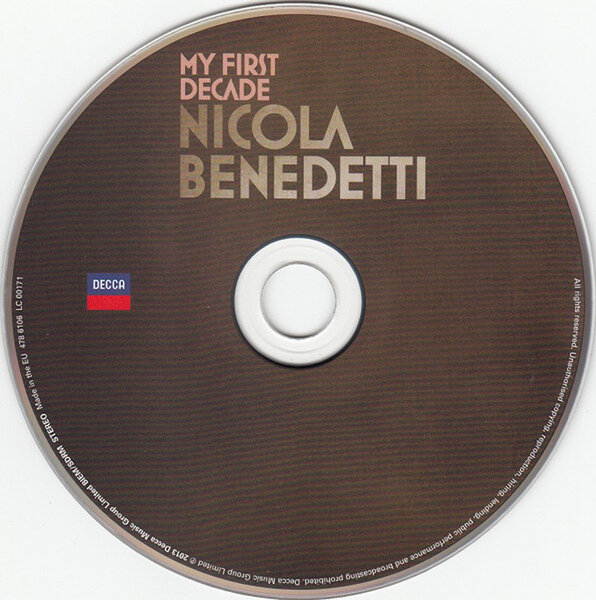 Nicola Benedetti - The Violin (2013) - CD.jpg