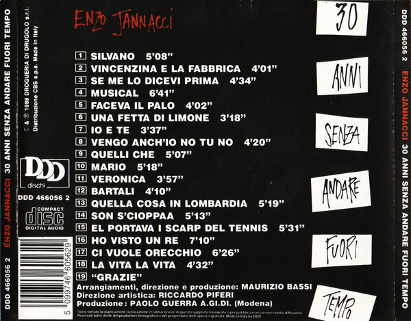 Enzo Jannacci - 30 anni senza andare fuori tempo (1989) - Back.jpg