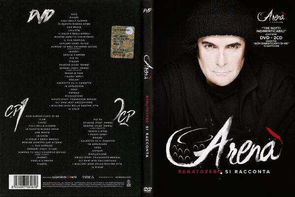 Renato Zero - Arenà - Renato Zero si racconta (2018) - Digipack.jpg