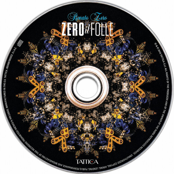Renato Zero - Zero il Folle (2019) - CD.jpg