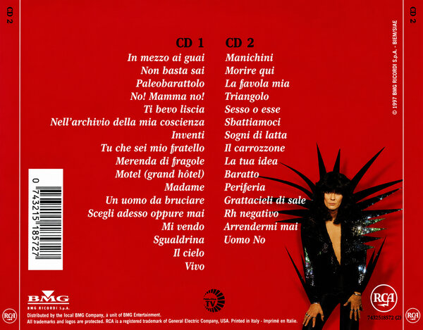 Renato Zero - Gli anni 70 (1997) - Back.jpg