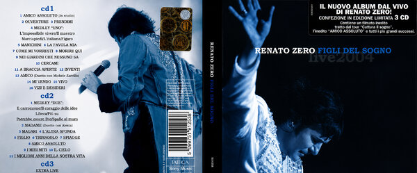 Renato Zero - Figli del sogno - Live 2004 (2004) - Digipack.jpg