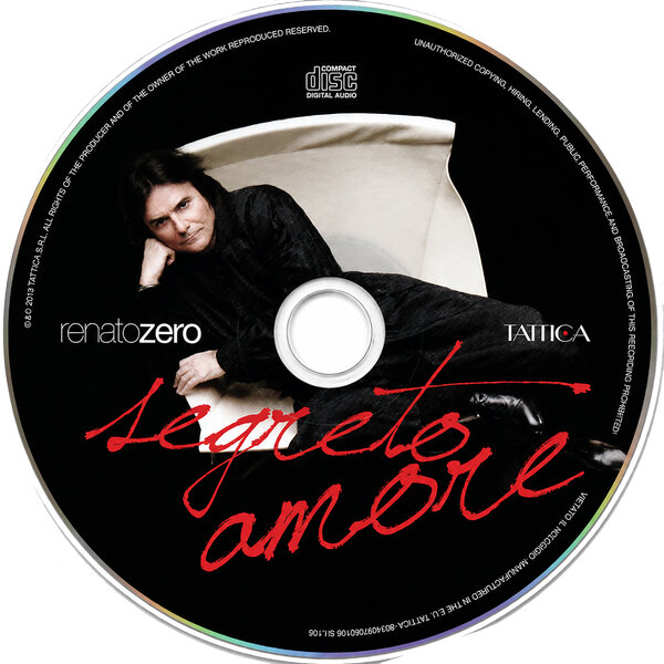 Renato Zero - Segreto amore (2013) - CD.jpg