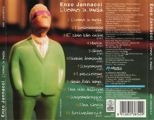Enzo Jannacci - L'uomo a metà (2003) - Back.jpg