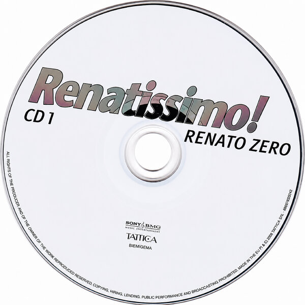 Renato Zero - Renatissimo (2006) - CD1.jpg