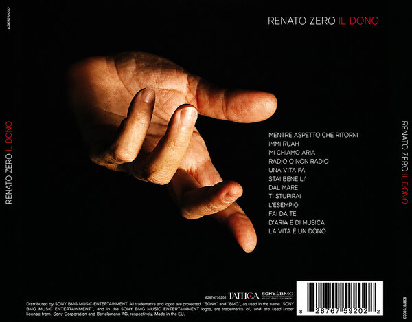 Renato Zero - Il dono (2005) - Back.jpg