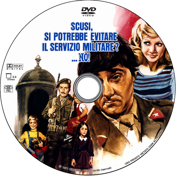 Scusi, si potrebbe evitare il servizio militare¿... No! (1974) - CD.jpg