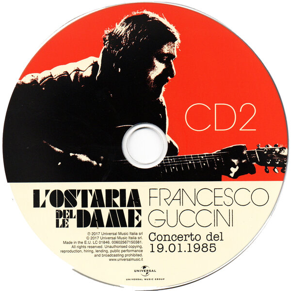 Francesco Guccini - L'ostaria delle dame (2017) - Concerto del 19.01.1985 - CD2.jpg