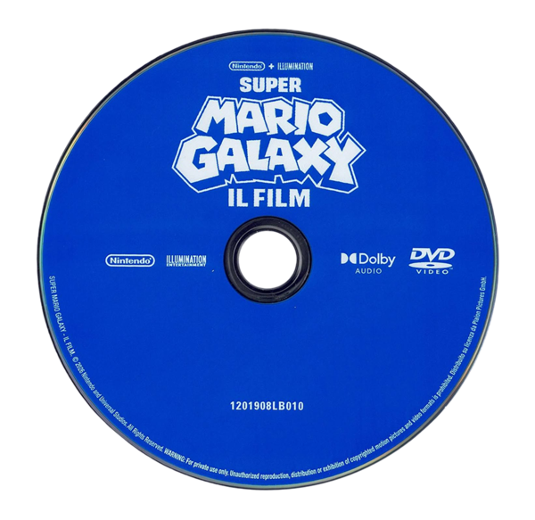 Super Mario Galaxy il film CD