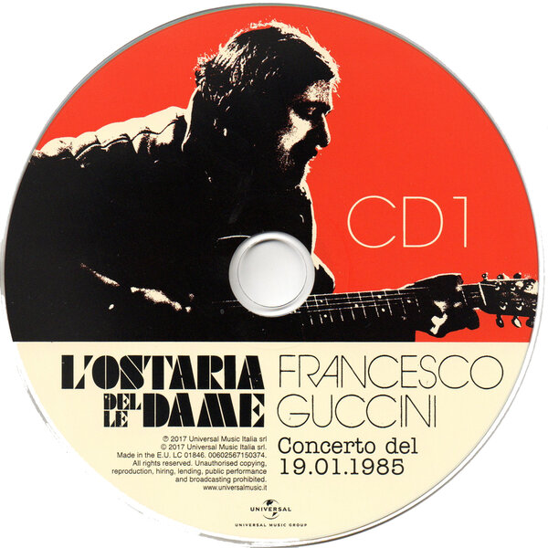 Francesco Guccini - L'ostaria delle dame (2017) - Concerto del 19.01.1985 - CD1.jpg