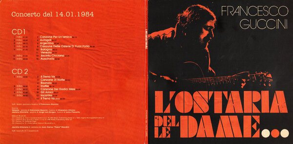Francesco Guccini - L'ostaria delle dame (2017) - Concerto del 14.01.1984 - Digipack.jpg