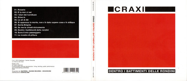 Craxi - Dentro i battimenti delle rondini (2012) - Digipack.jpg