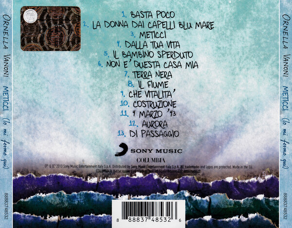 Ornella Vanoni - Meticci (Io mi fermo qui) (2013) - Back.jpg