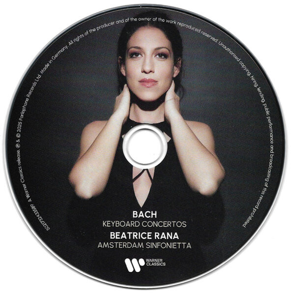 Beatrice Rana, Amsterdam Sinfonietta - Johann Sebastian Bach- Keyboard Concertos (2025) - CD.jpg