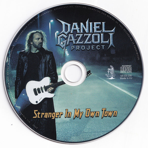 Daniel Gazzoli Project – Stranger In My Own Town (2026) - CD.jpg