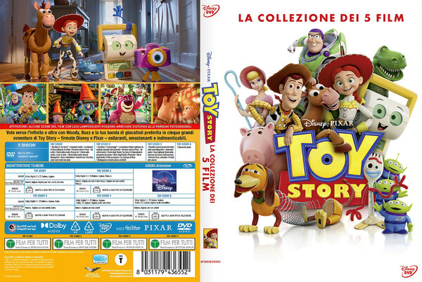Toy Story la collazione dei 5 film (2026)